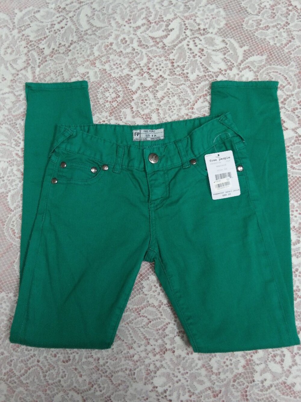 Free People Women's Skinny Jean Size 24  #147